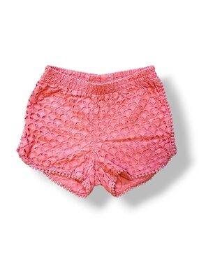 Lilly Pulitzer for Target | Laser Cut Eyelet Pom Pom Trim Pull-On Shorts (6/6X)
